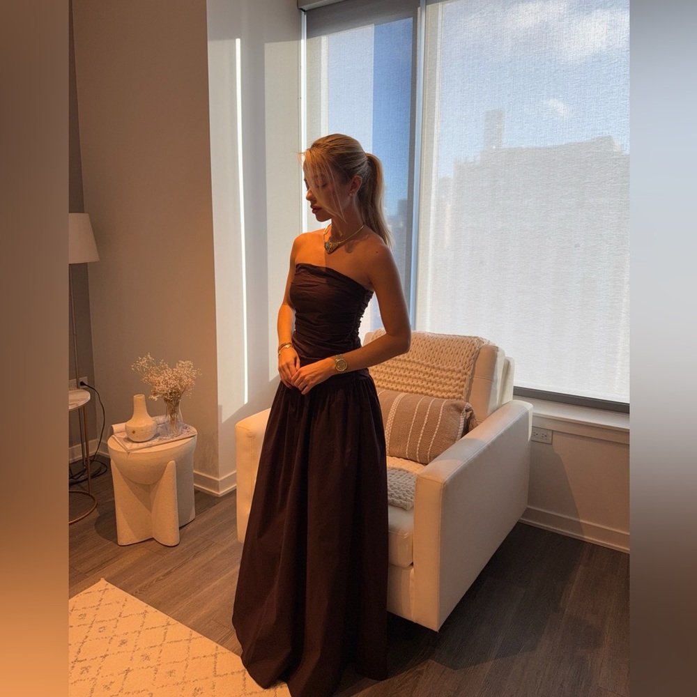 Brown Maxi Dress Size XS-S